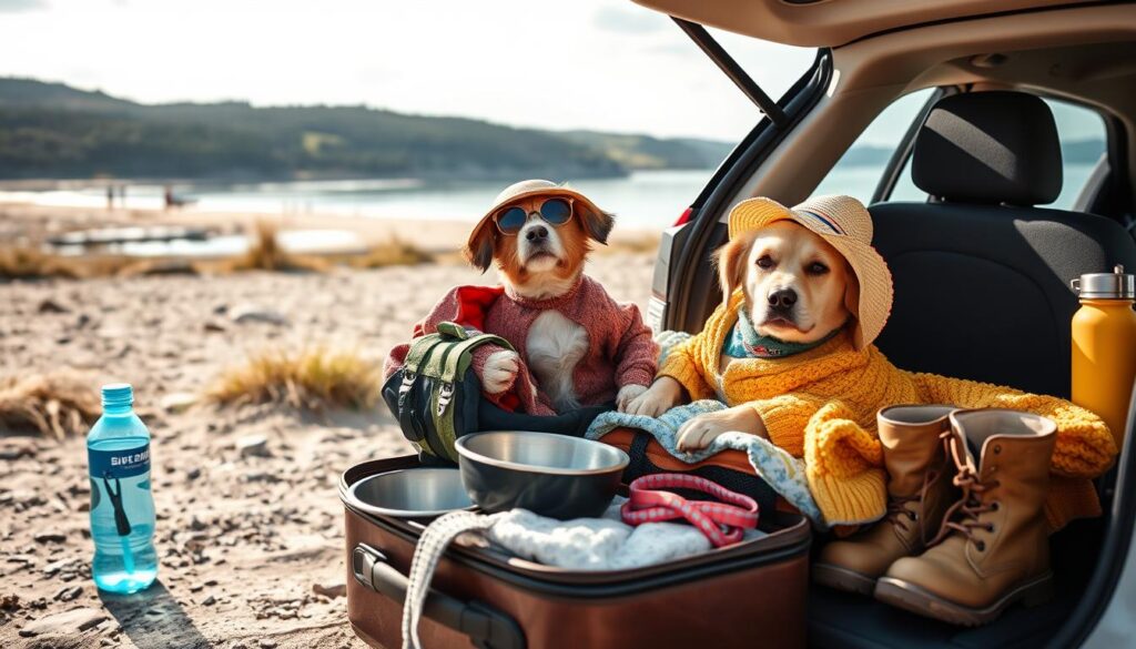 Rügen Urlaub mit Hund Packliste