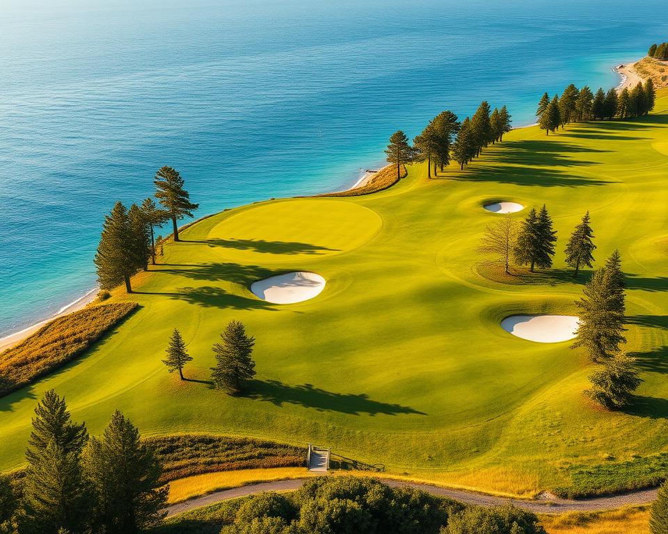 18-Loch Golfplatz an der Ostsee