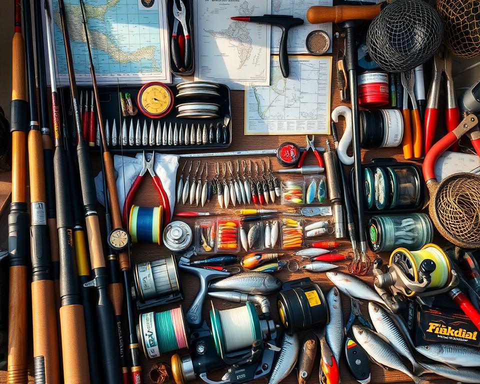 Angelausrüstung für Küsten und Binnengewässer Angelausrüstung für Küsten und Binnengewässer