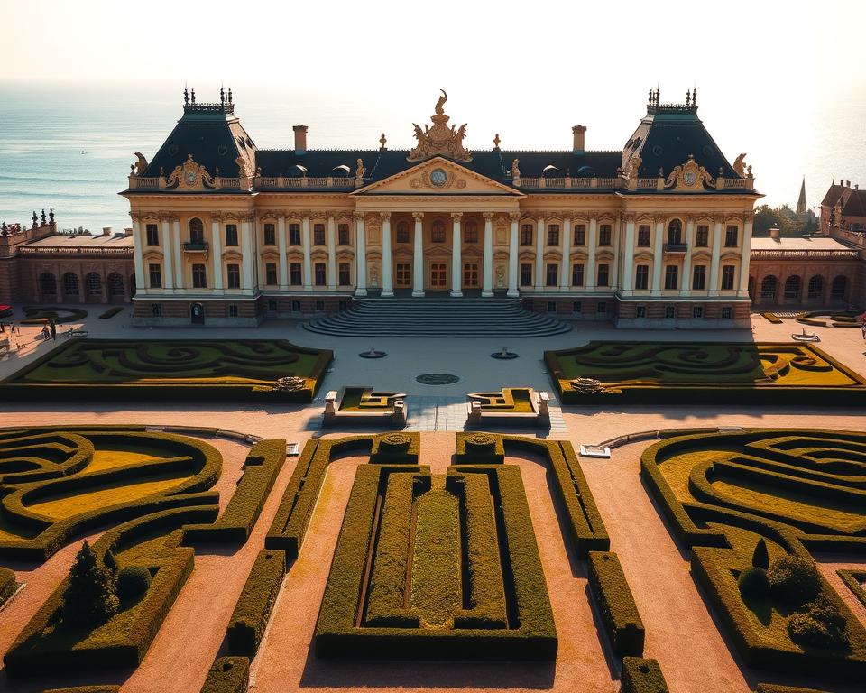 Architektur Kaisers Garten Swinemünde