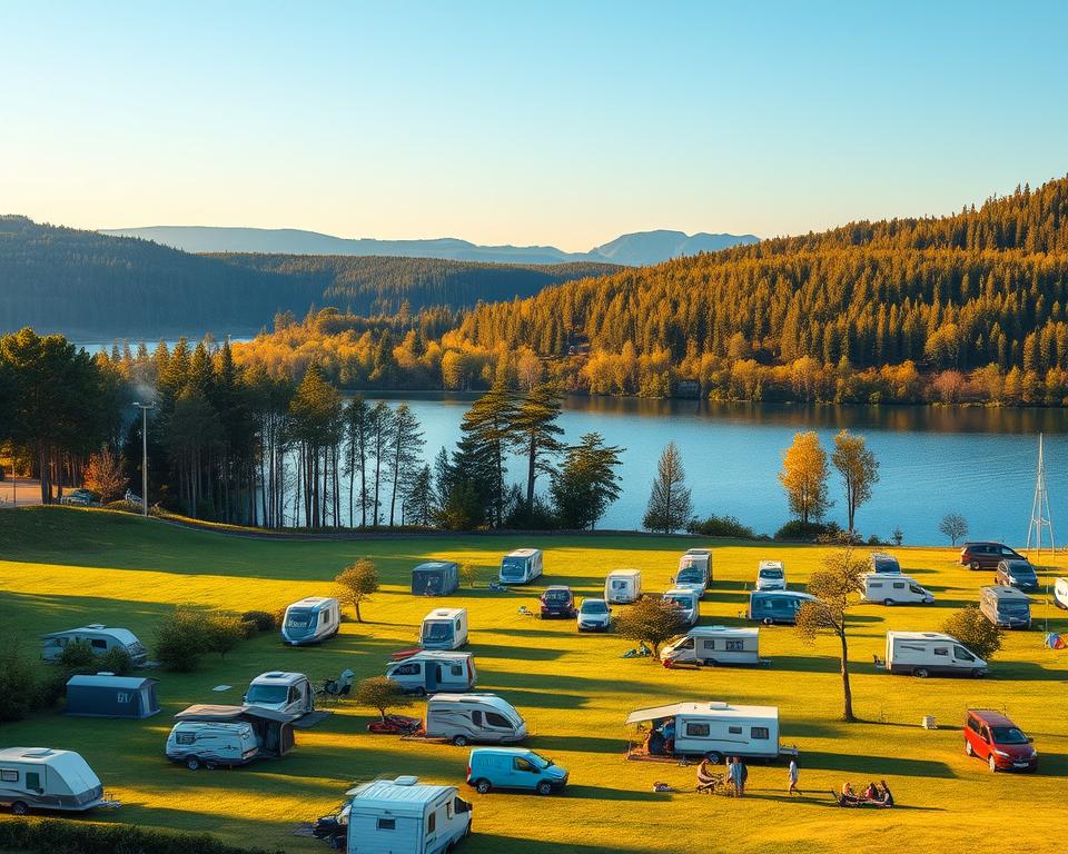 Camping am Plöner See in Dersau