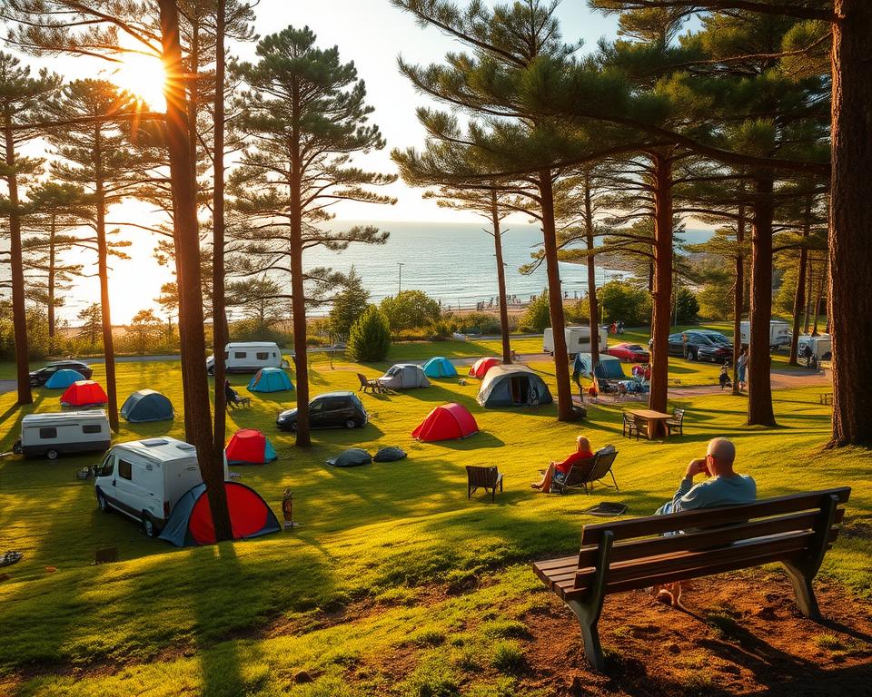 Campingplatz Lage Neustadt in Holstein