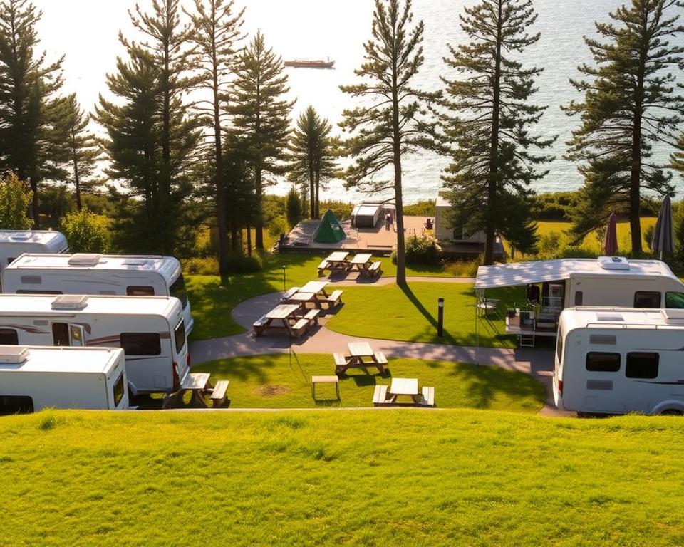 Campingplatz Rosenfelder Strand Einrichtungen
