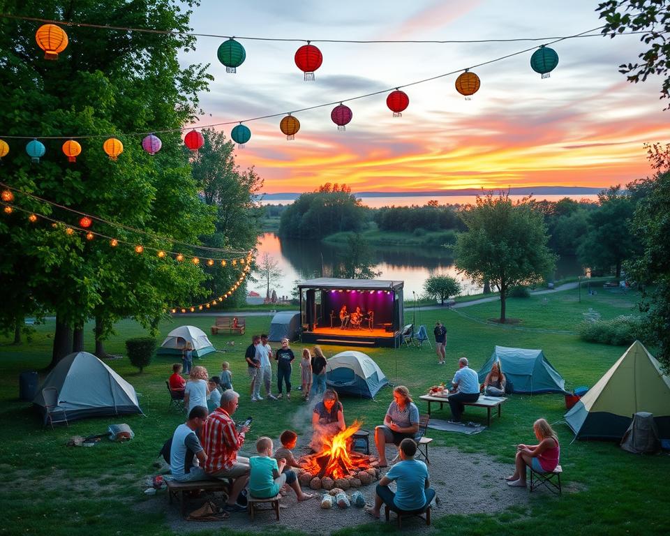Campingplatz Saisonale Veranstaltungen