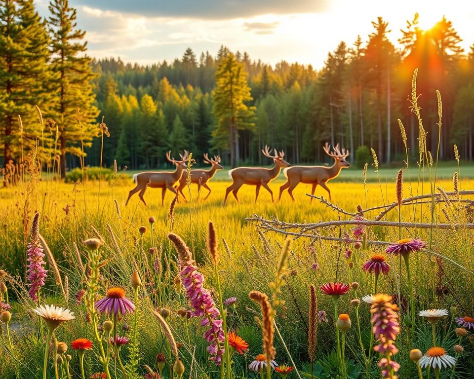 Fauna im Nationalpark Wolin Fauna im Nationalpark Wolin