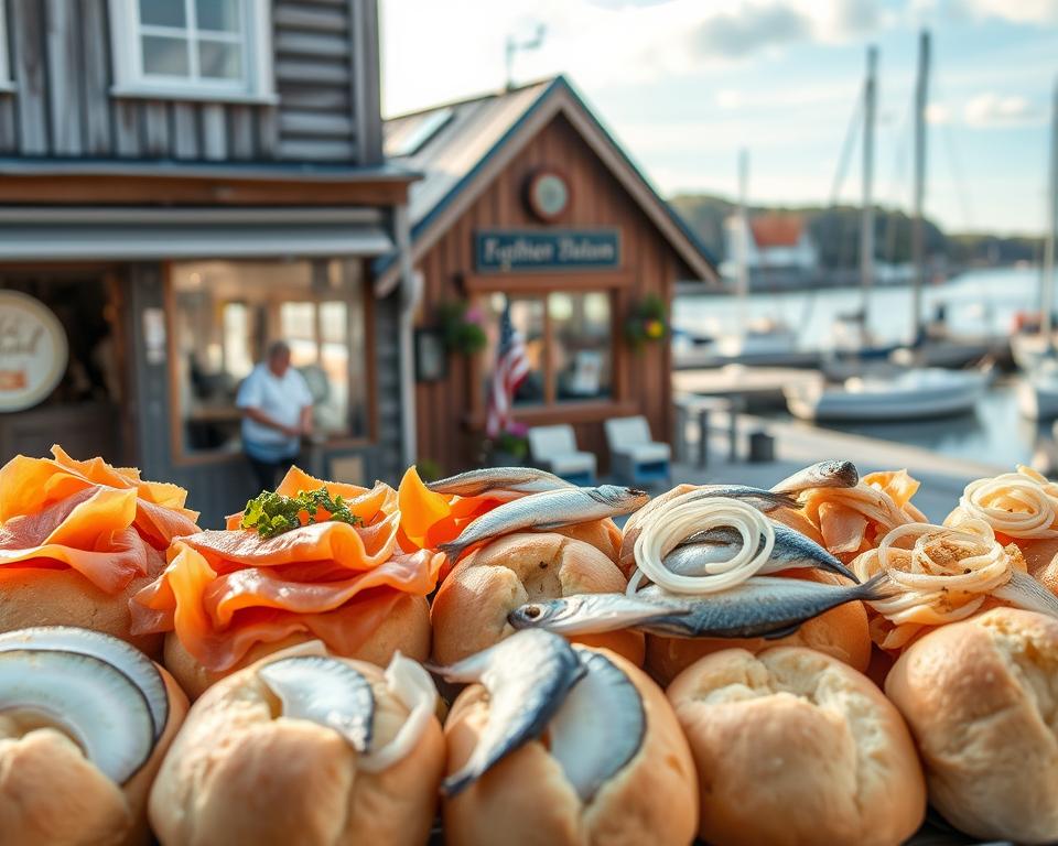 Fehmarner Fischbrötchen Spezialitäten