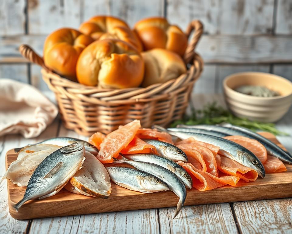 Fischsorten für Fischbrötchen