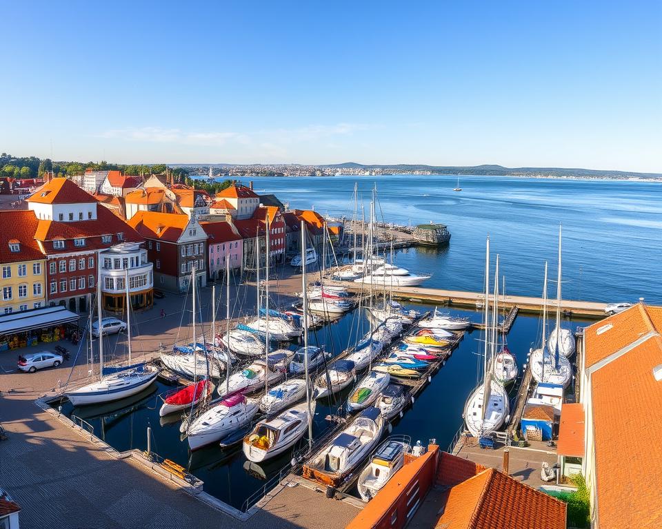 Flensburger Hafen Panorama