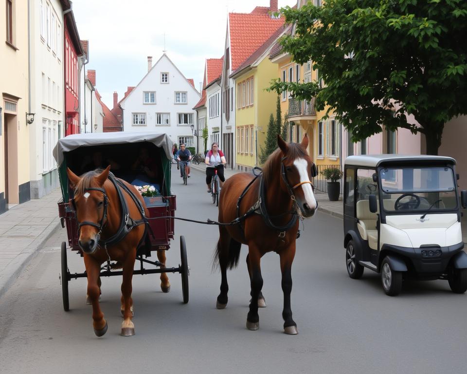 Fortbewegung auf Hiddensee