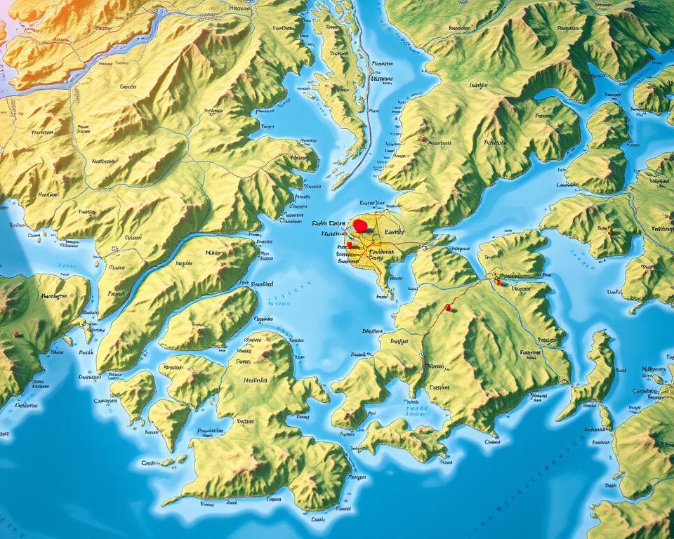 Gewässerkarte Schleswig-Holstein Angelspots Gewässerkarte Schleswig-Holstein Angelspots