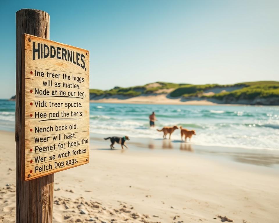 Hiddensee Hundevorschriften am Strand