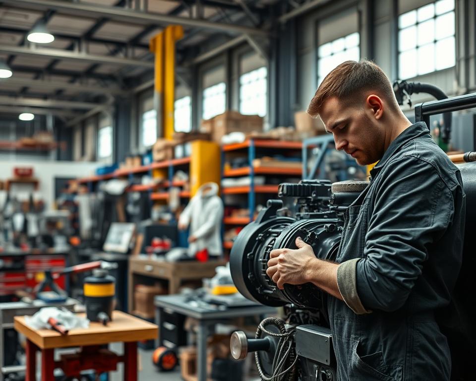 Industrielle Wartung und Instandhaltung