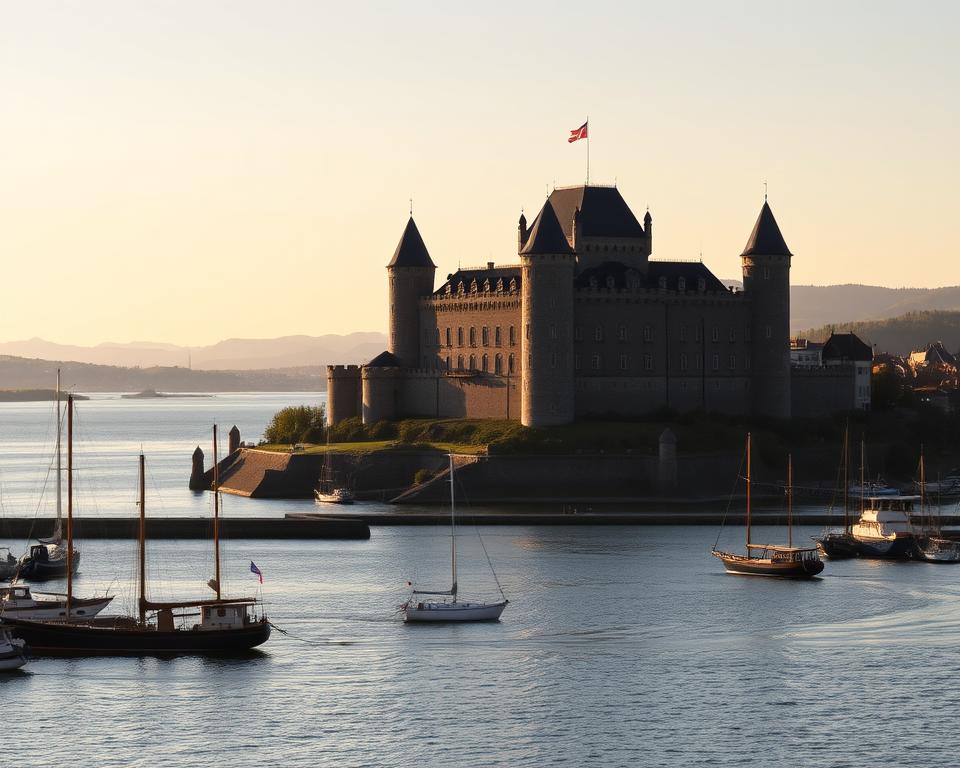 Kalmar Schloss Panorama