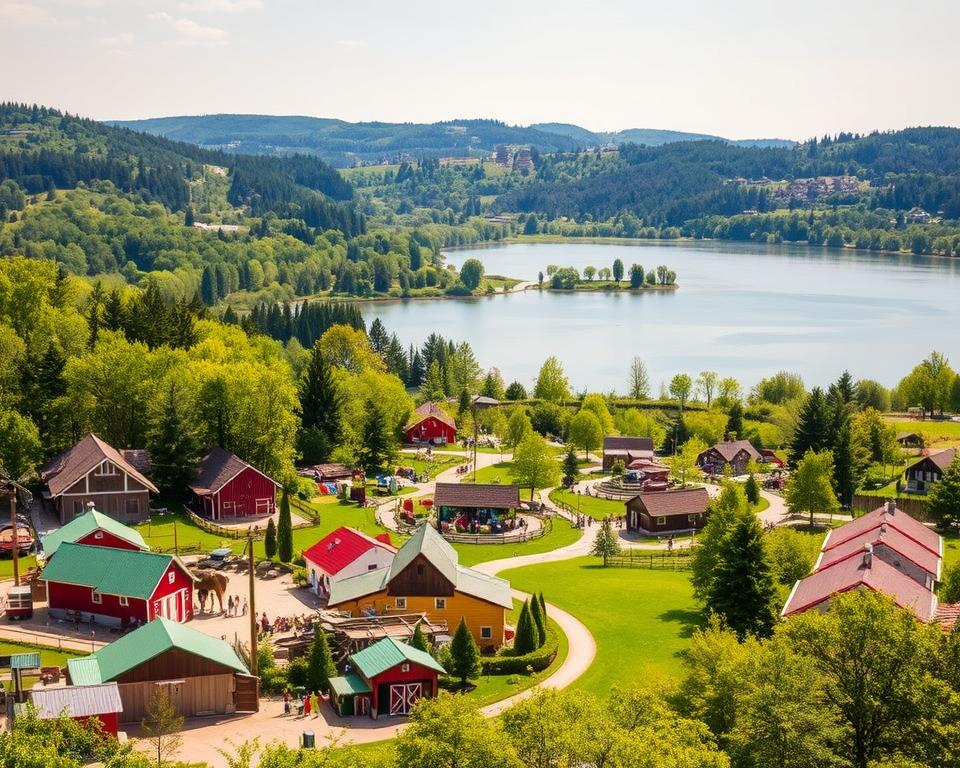 Karls Erlebnis-Dorf Themenbereiche