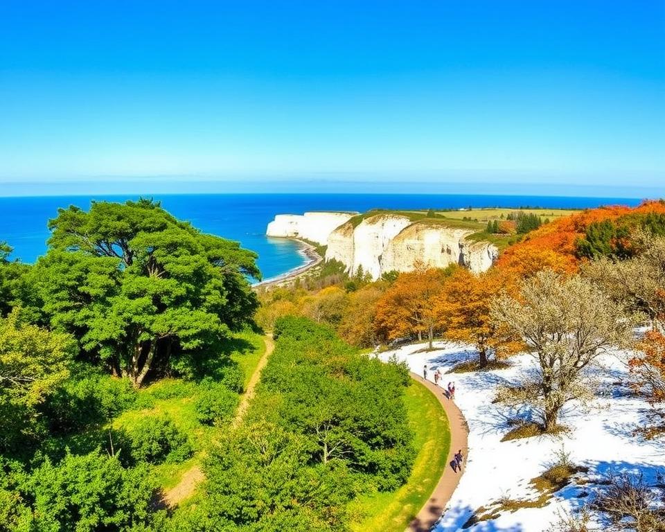 Klettersaison Rügen Jahreszeiten