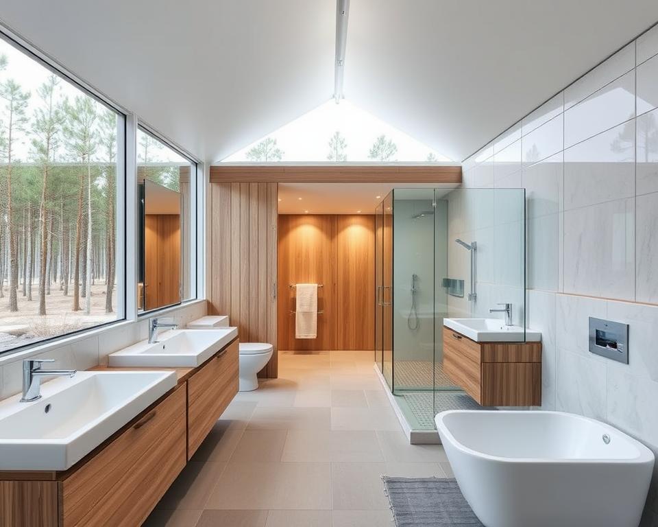 Moderne Sanitäranlagen Ostseecamp Kliff