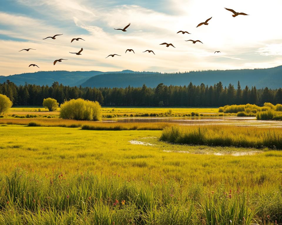 Nationalpark Vorpommersche Boddenlandschaft Vogelbeobachtung