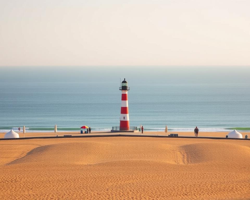Ostseestrand Warnemünde Panorama