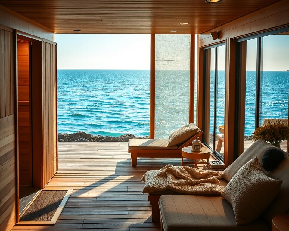 Saunalandschaft Ostsee Wellness