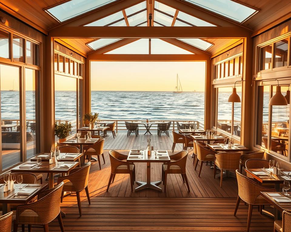 Strandlage Restaurant Ocean Eleven Laboe