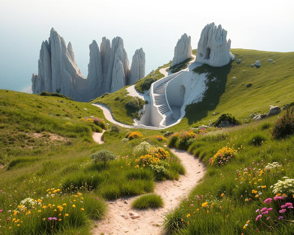 Veilchentreppe Wanderroute