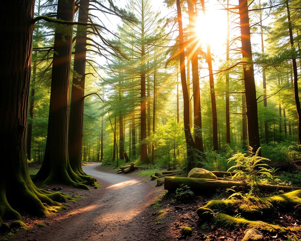 Wandern im Darßwald