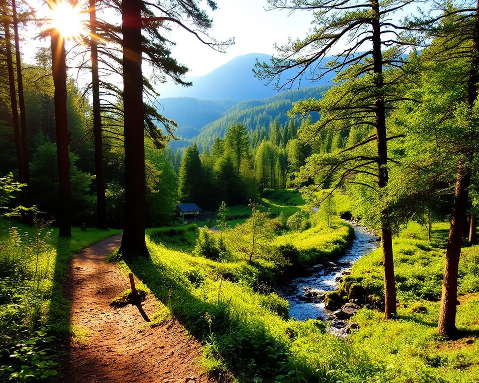 Wanderwege im Naturpark Prinzenholz