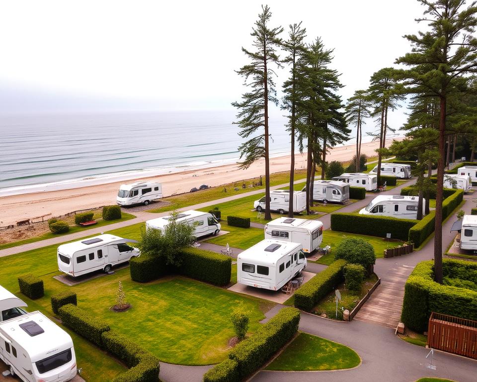 Wohnmobilstellplätze an der Ostsee