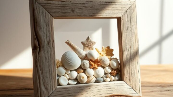 Muschel Bilderrahmen – Maritime Deko für Ihr Zuhause