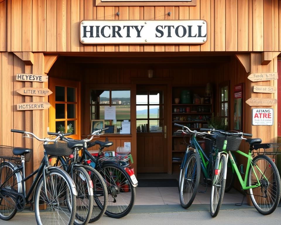 Neuendorf Hiddensee Fahrradverleih