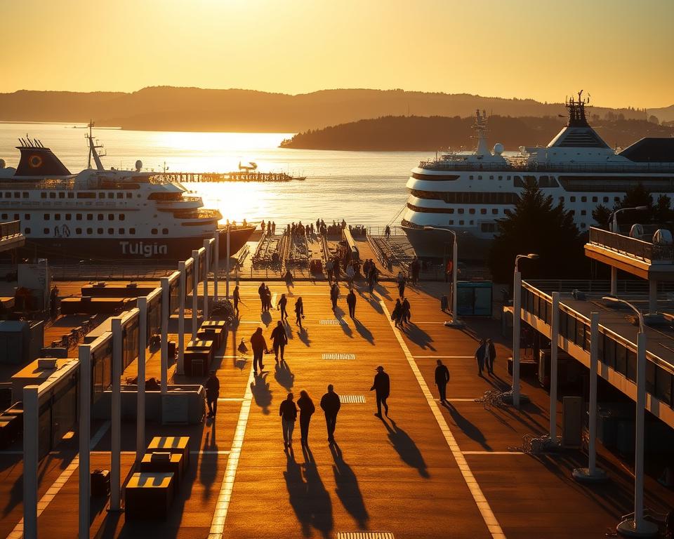 Fährterminals Rügen Schweden