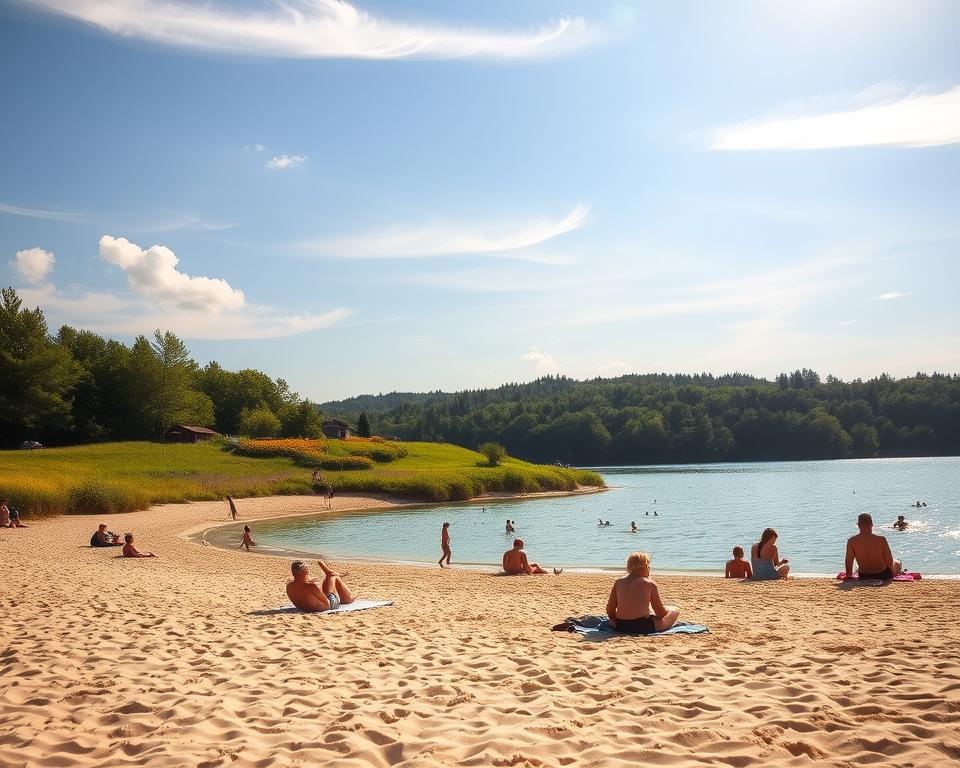 Helenesee Strände und Badebereiche