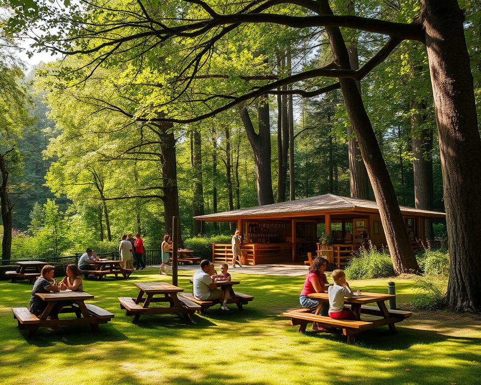 Kletterwald Gastronomie Picknickplätze