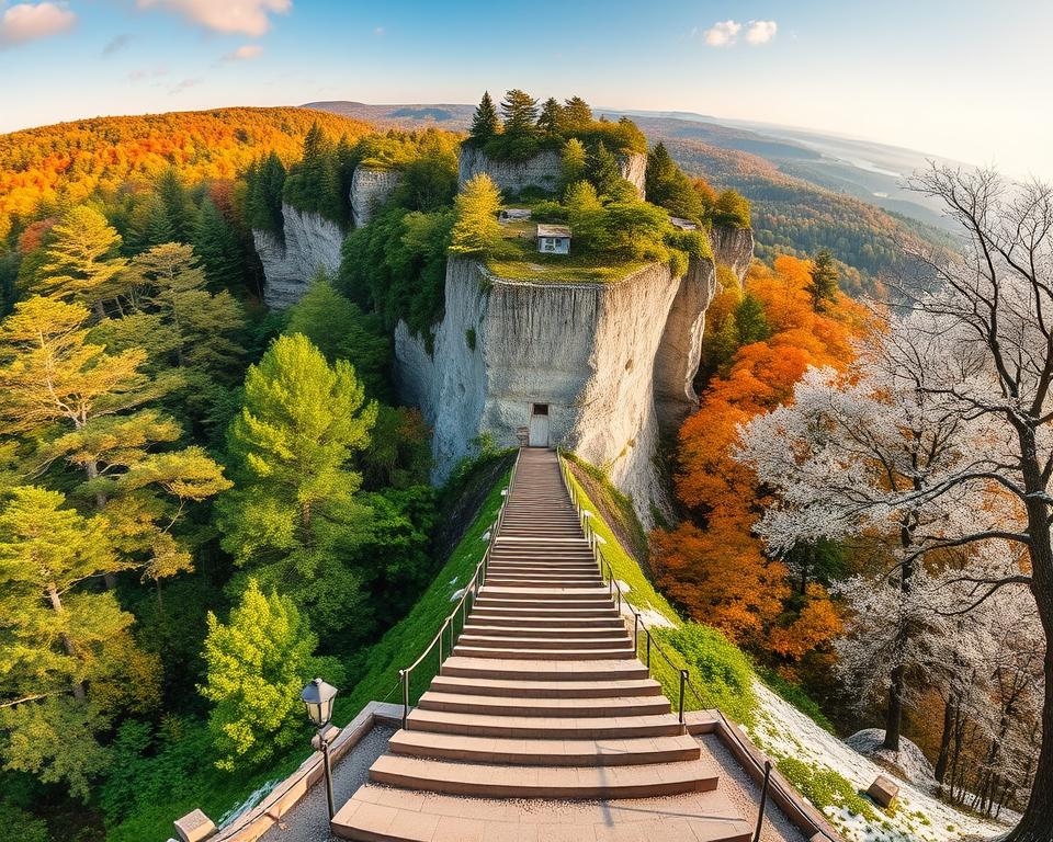 Königsstuhl Rügen Jahreszeiten