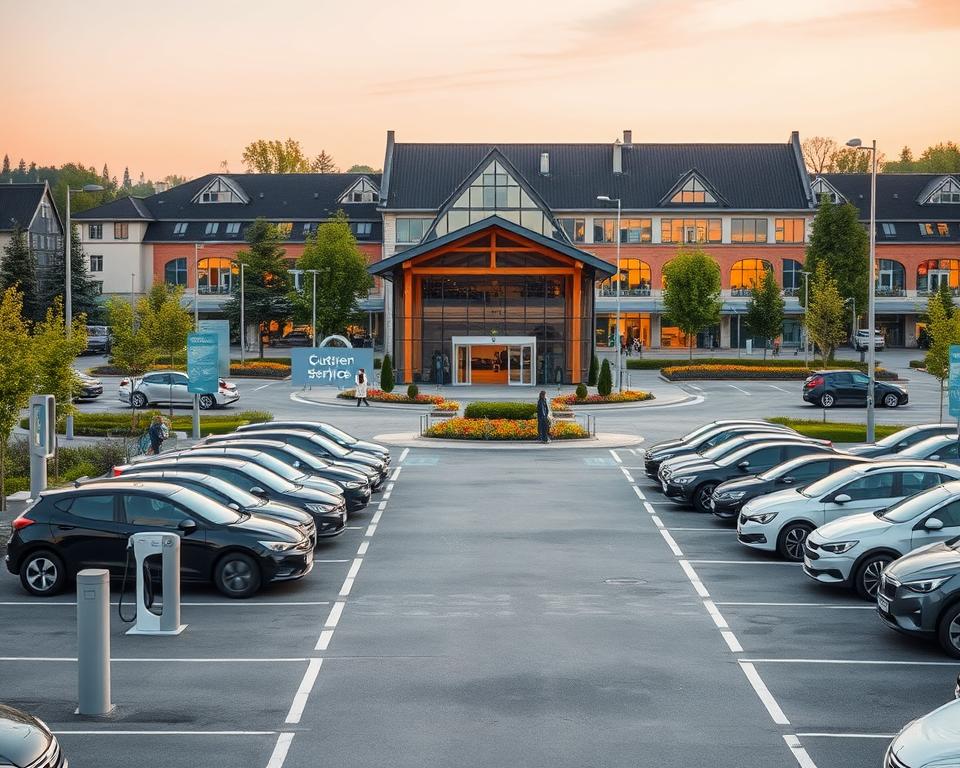 Parkplätze Strelapark Kundenservice