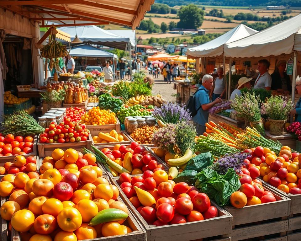 Produktvielfalt Bauernmarkt