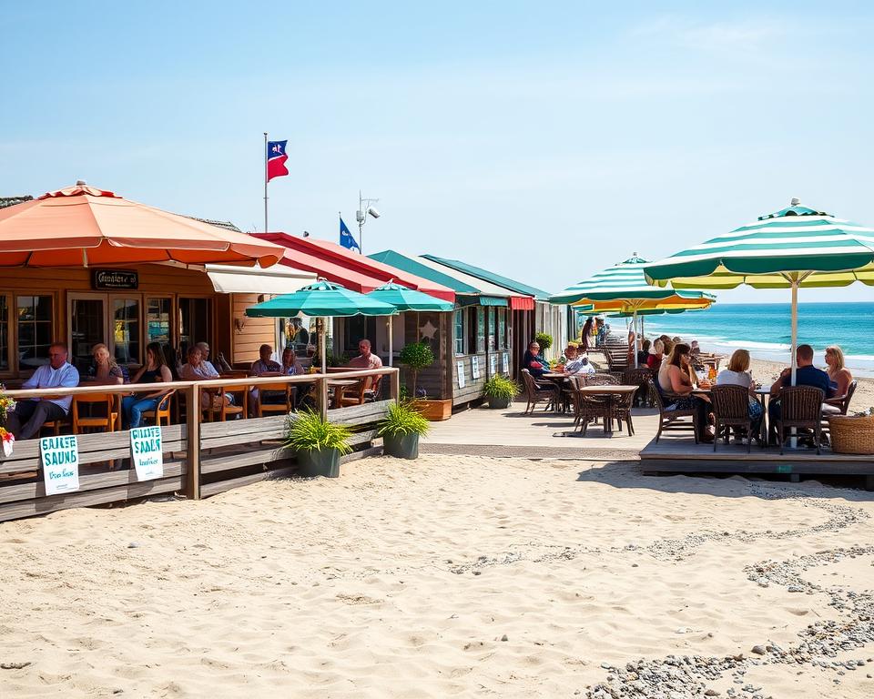 Restaurants am Strand Ostsee Camping