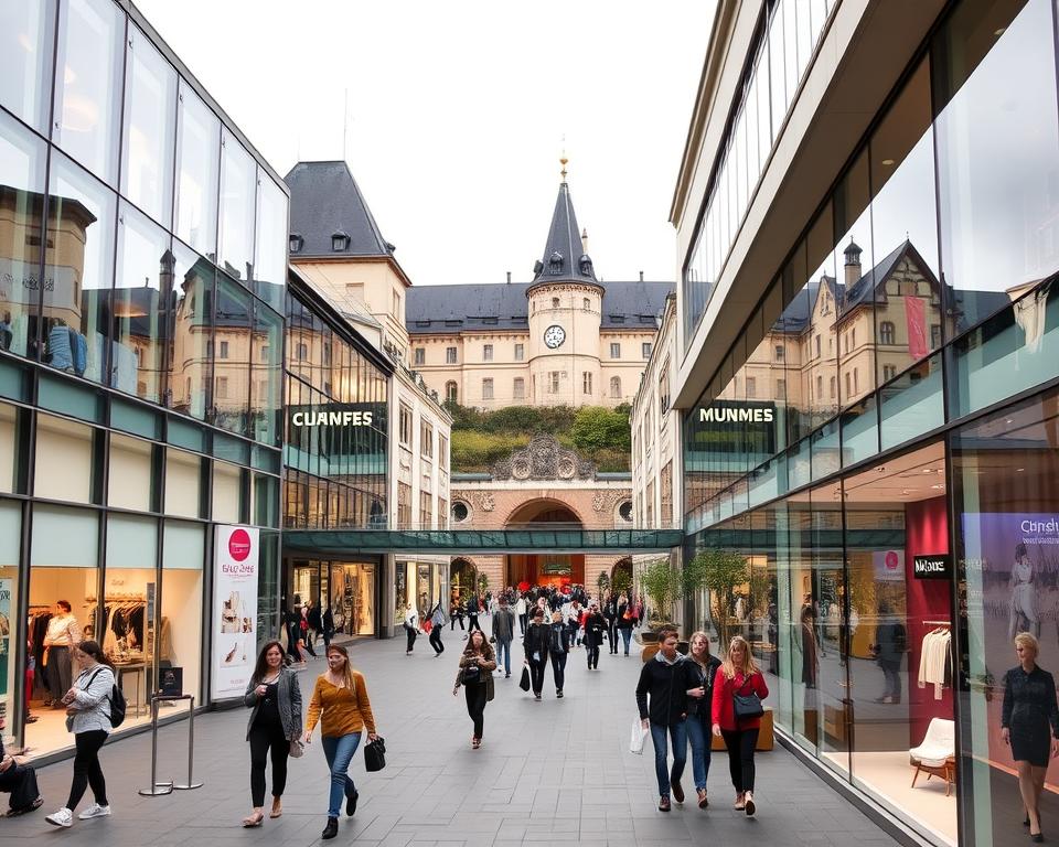 Shops im Schlosspark Center Schwerin