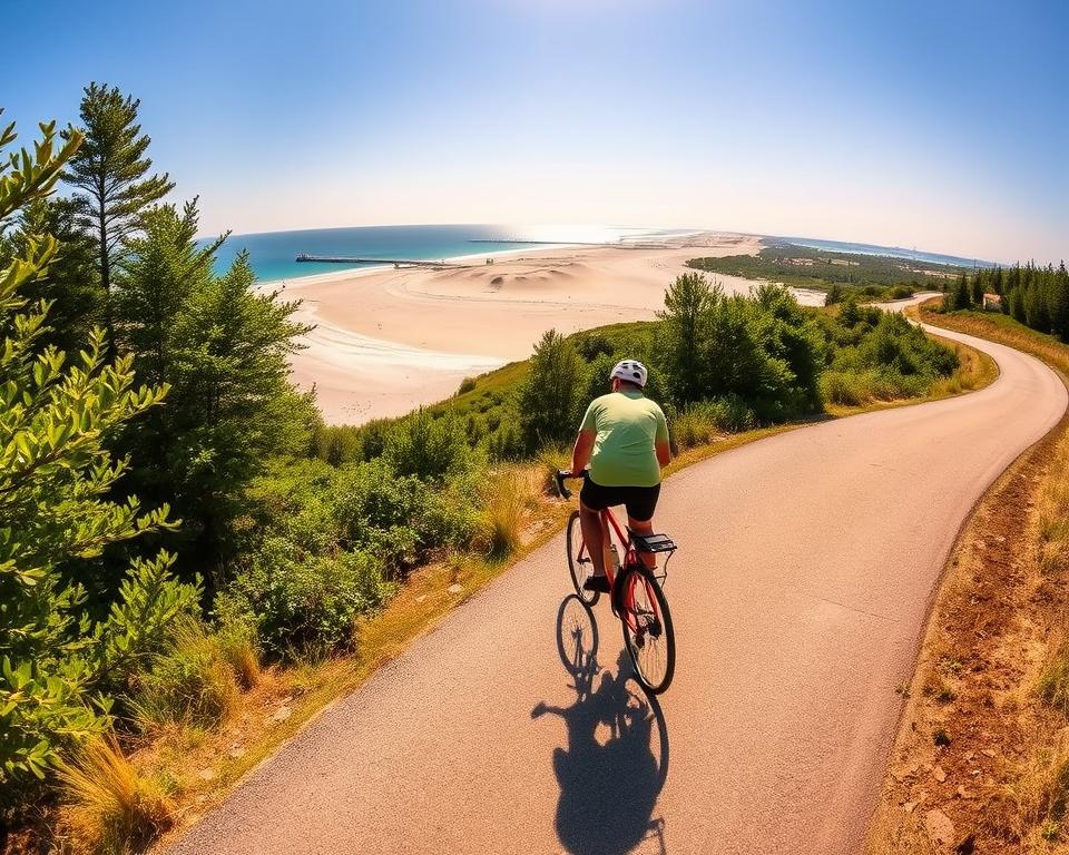 Usedom Fahrradtour an der Küste