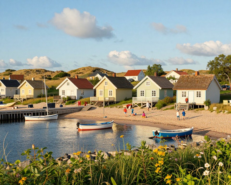 Fischerdörfer Ostsee Küstenlandschaft