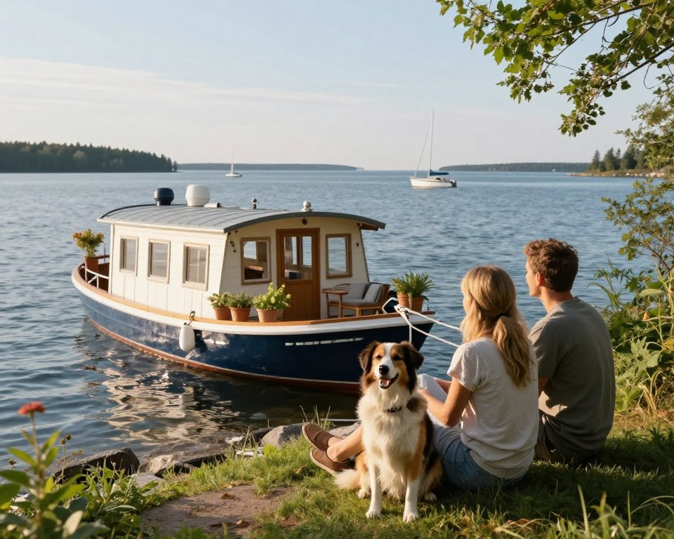 Hausboot mieten mit Hund Ostsee