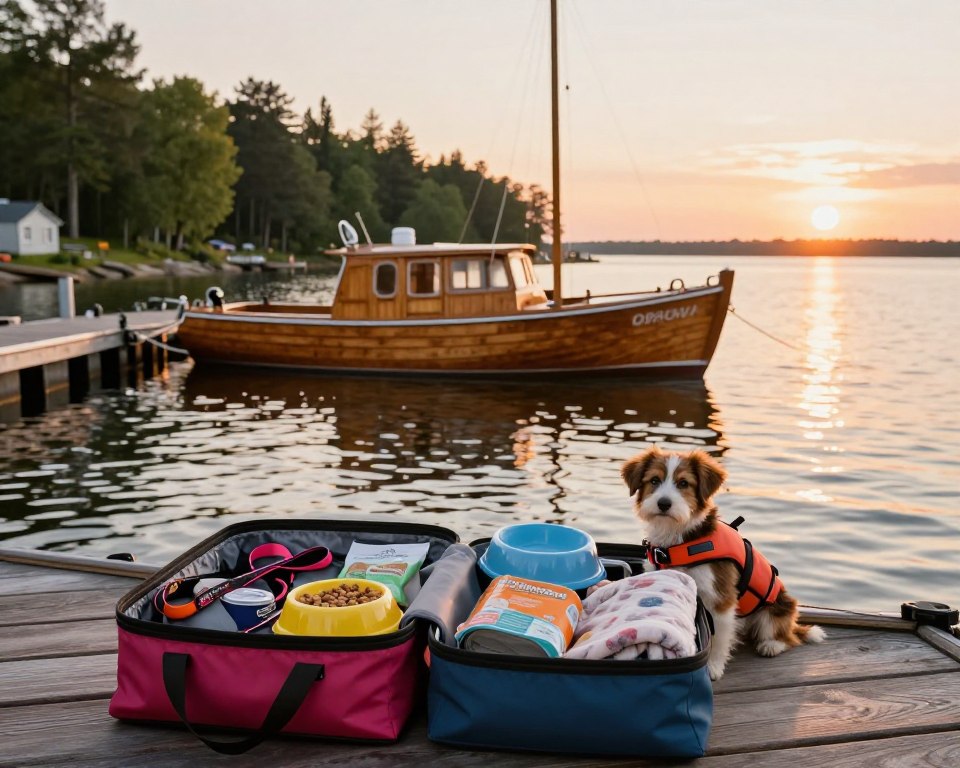 Packliste für Hausboot und Hund