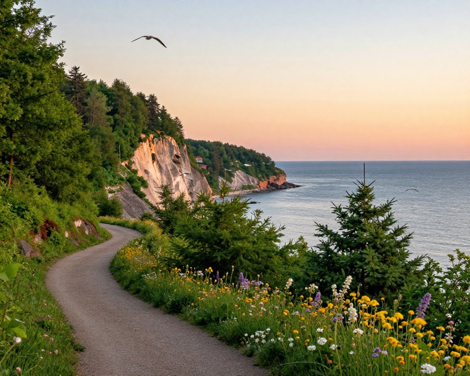 Wanderwege Boltenhagen Steilküste