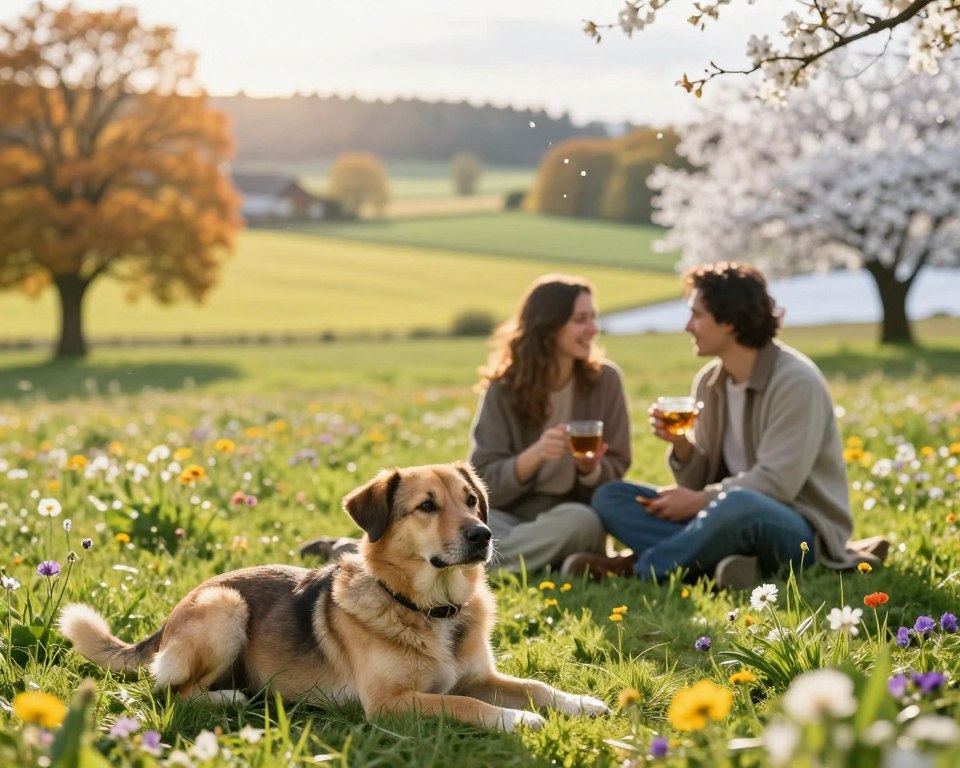 Wellness mit Hund in NRW Jahreszeiten