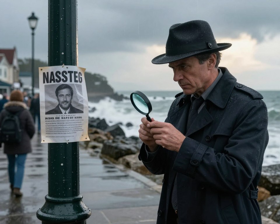 Privatdetektiv bei der Arbeit