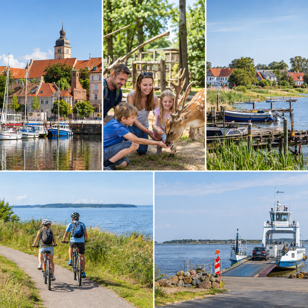 Aktivitäten lassen sich nach Zeit und Interesse auswählen in Stettiner Haff