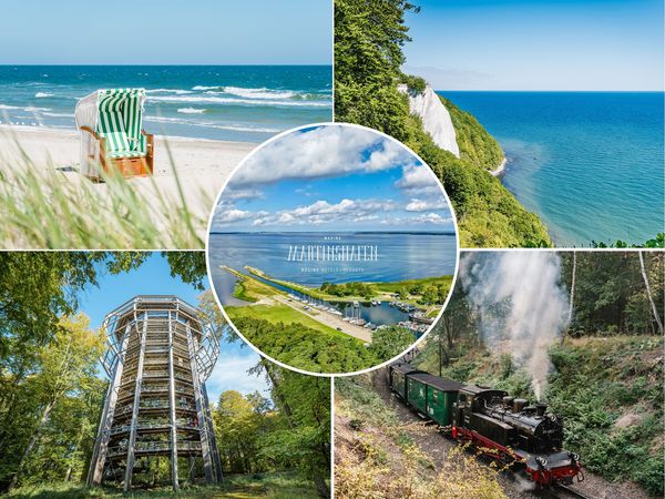 Das Meer. Die Natur. 3 Tage Rügen inkl. Halbpension in Sagard OT Martinshafen, Mecklenburg-Vorpommern inkl. Halbpension