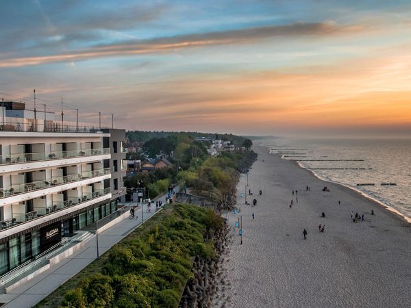 6 Tage mit Ostsee, Strand & Erholung in Großmöllen (Mielno), Westpommern inkl. Halbpension